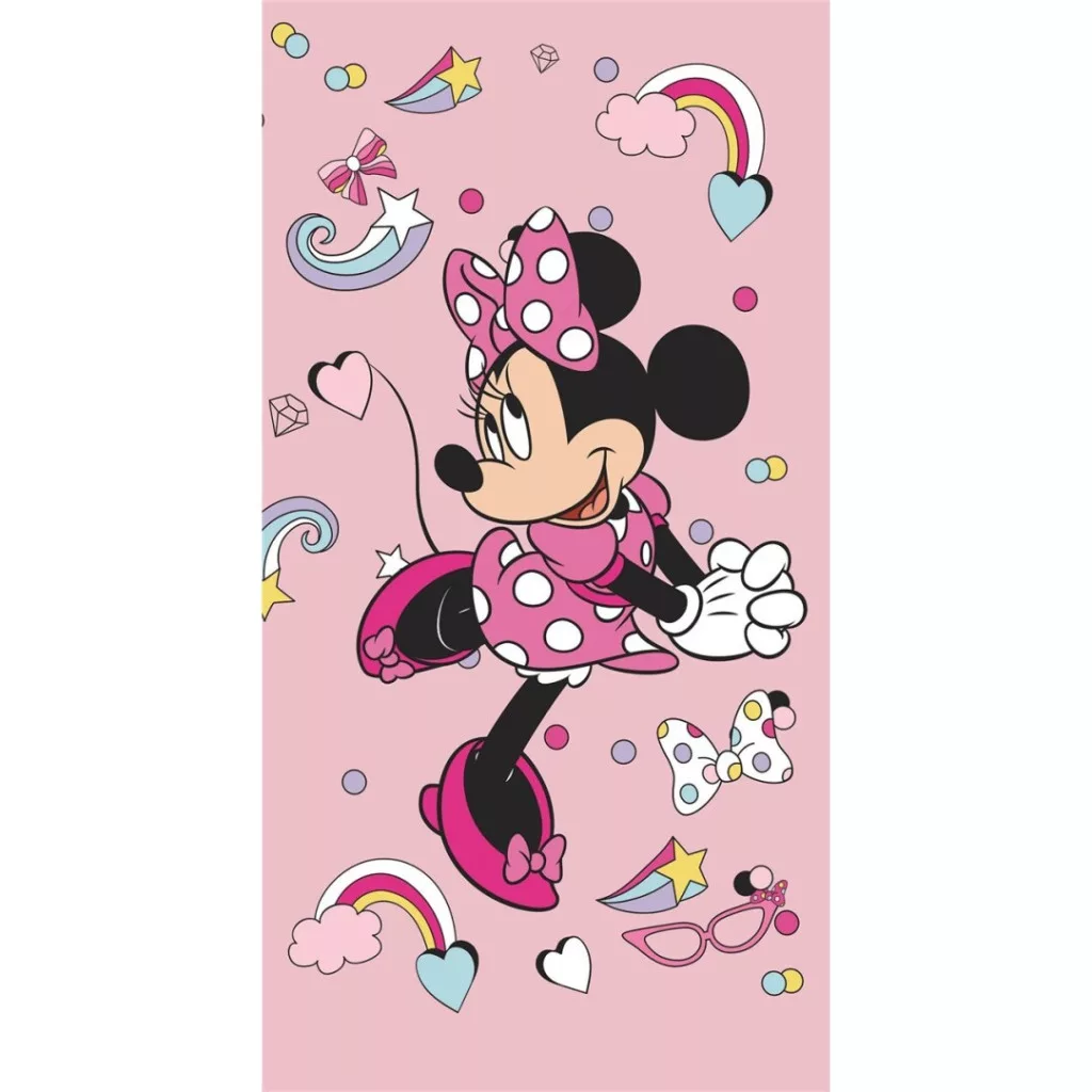 Osuška 70x140 MINNIE veci (rýchloschnúca)
