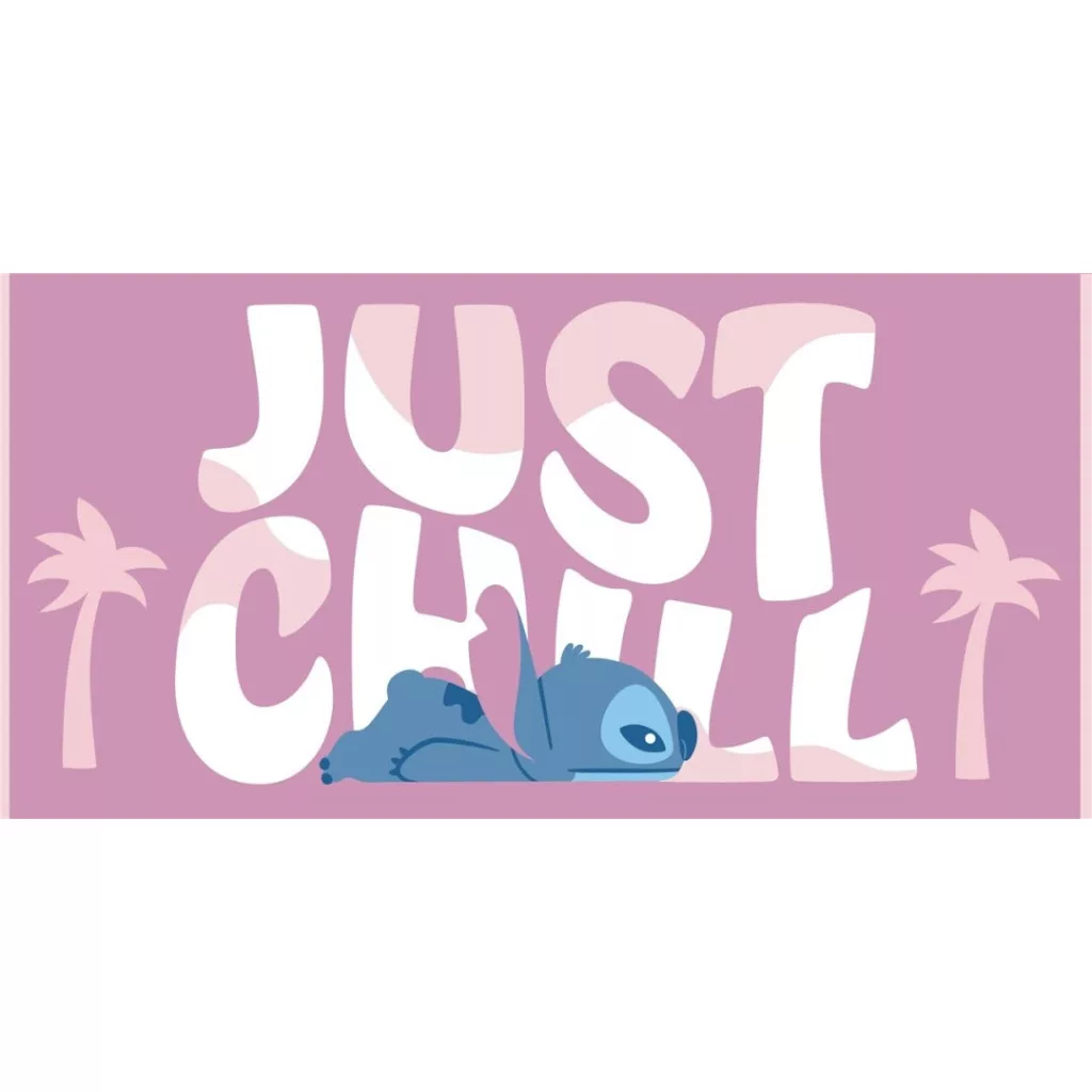 Osuška 70x140 LILO A STITCH chill (rýchloschnúca)