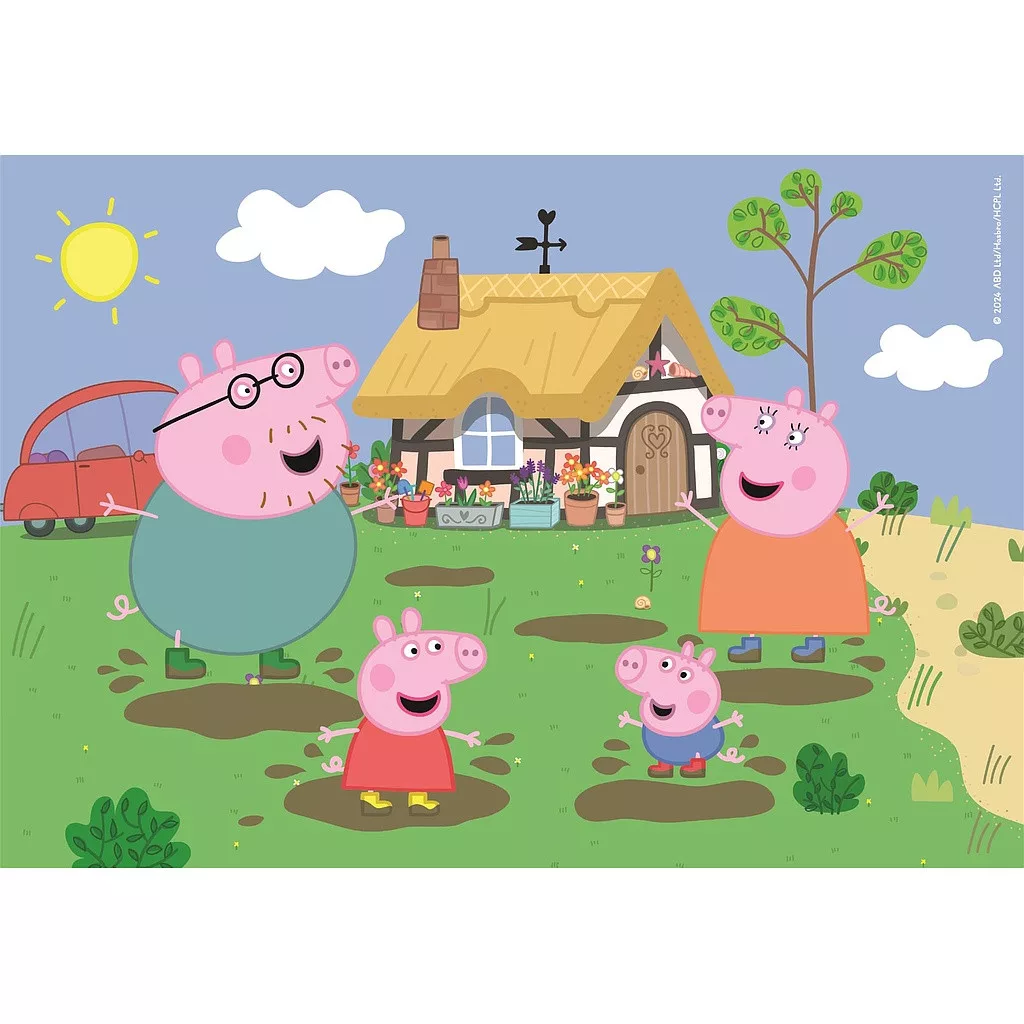 Puzzle 30 dielikov PEPPA PIG mláky