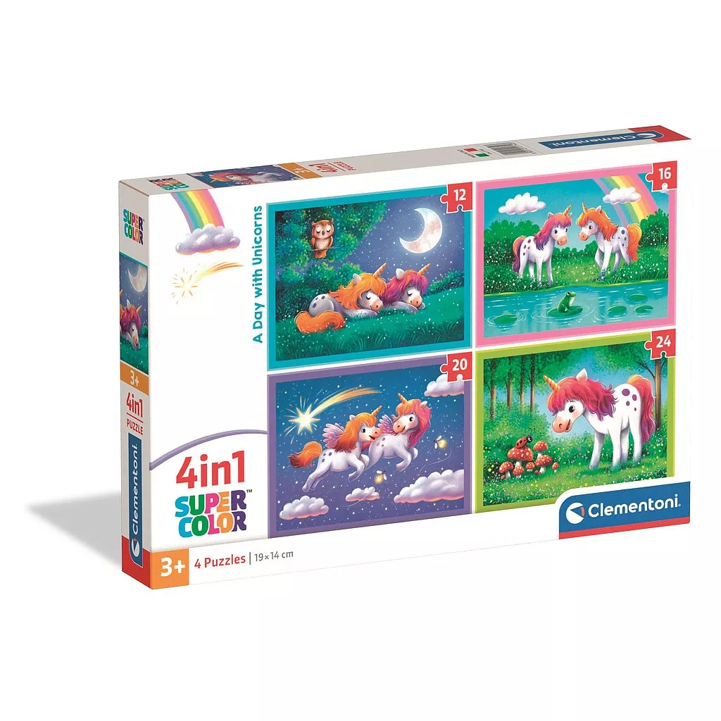 Puzzle 4v1 JEDNOROŽEC