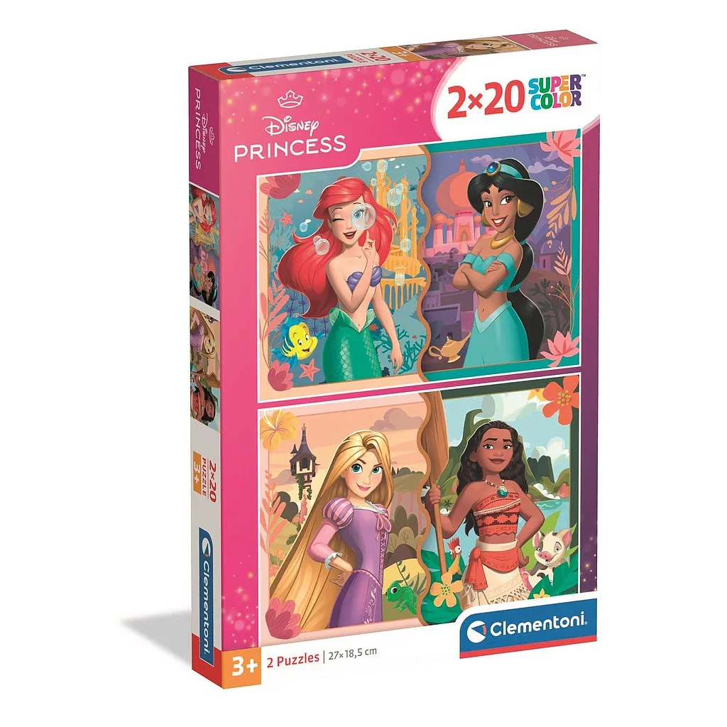 Puzzle 2x20 dielikov PRINCES 01