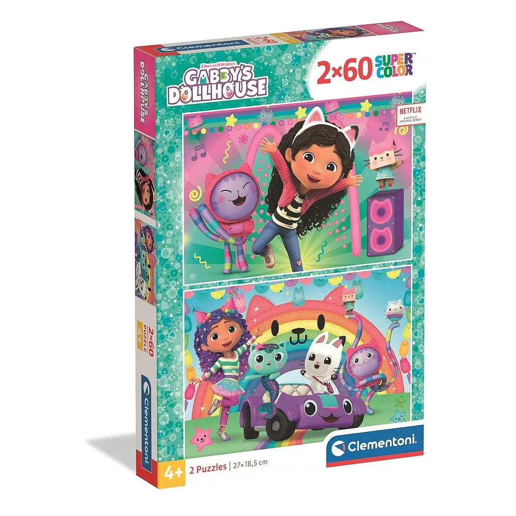 Puzzle 2x60 dielikov GABBY party