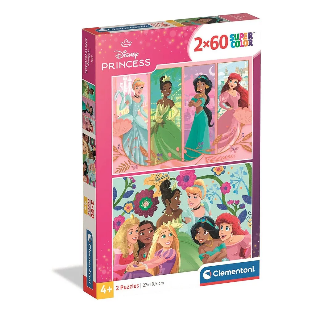 Puzzle 2x60 dielikov PRINCES 01
