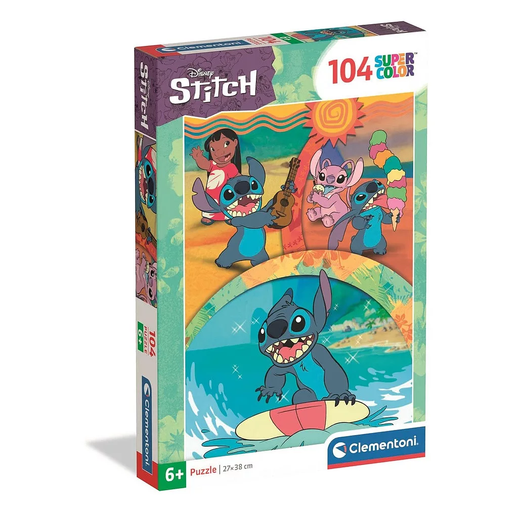 Puzzle 104 dielikov LILO A STITCH zábava