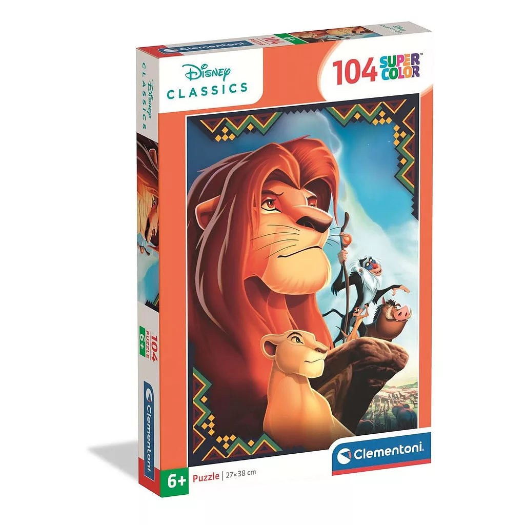 Puzzle 104 dielikov LEVÍ KRÁĽ