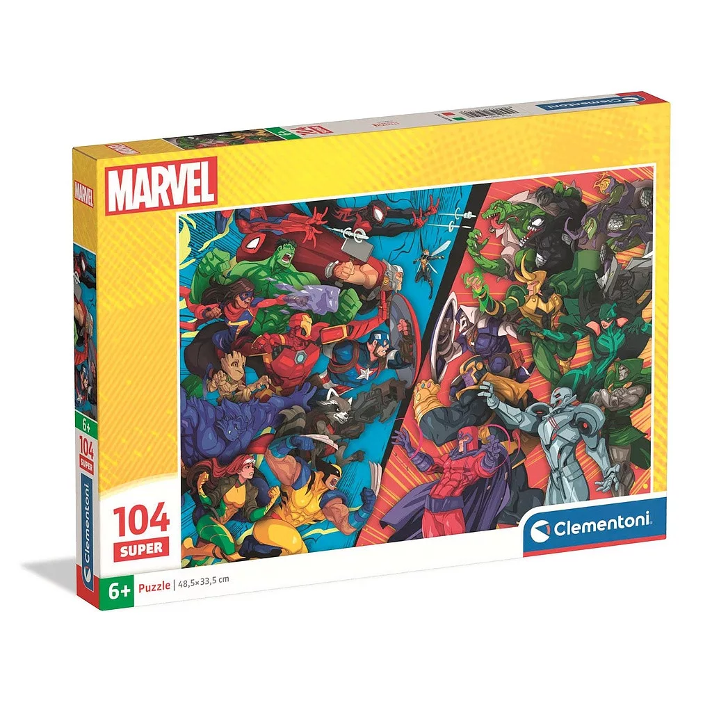 Puzzle 104 dielikov MARVEL VS VILLAINS