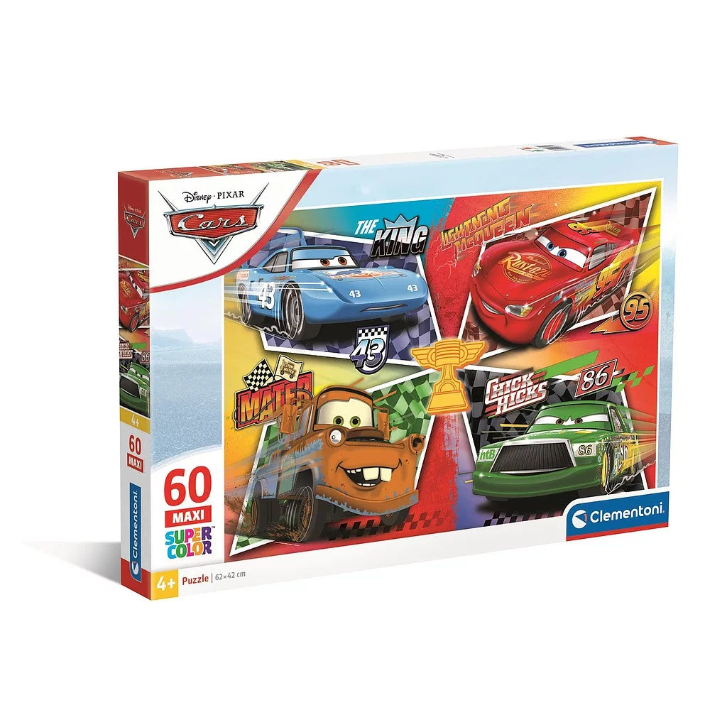 Puzzle 60 dielikov CARS autá