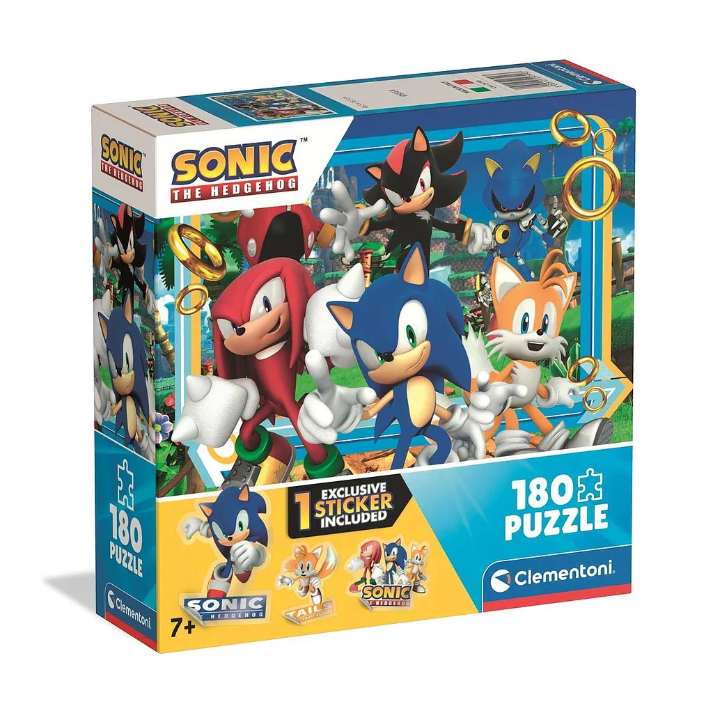 Puzzle 180 dielikov SONIC friends