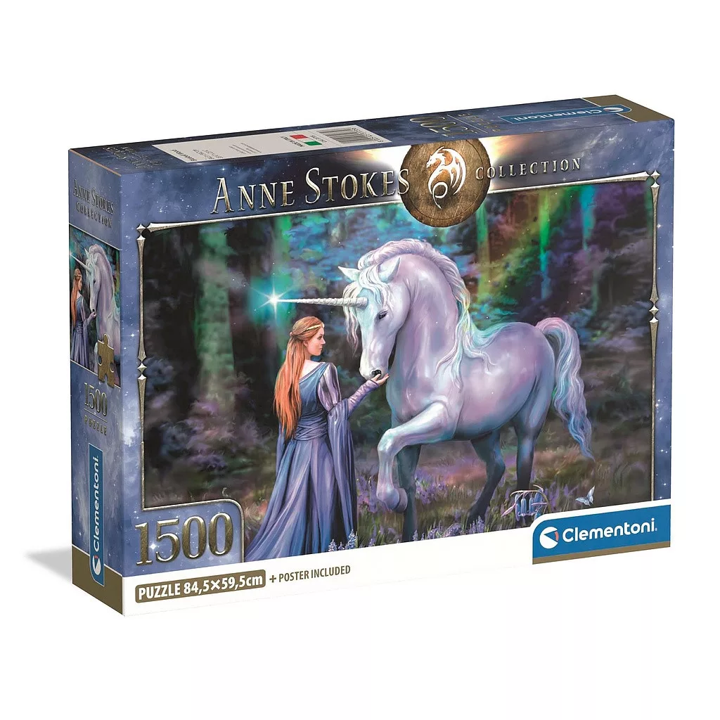 Puzzle 1500 dielikov JEDNOROŽEC fantasy