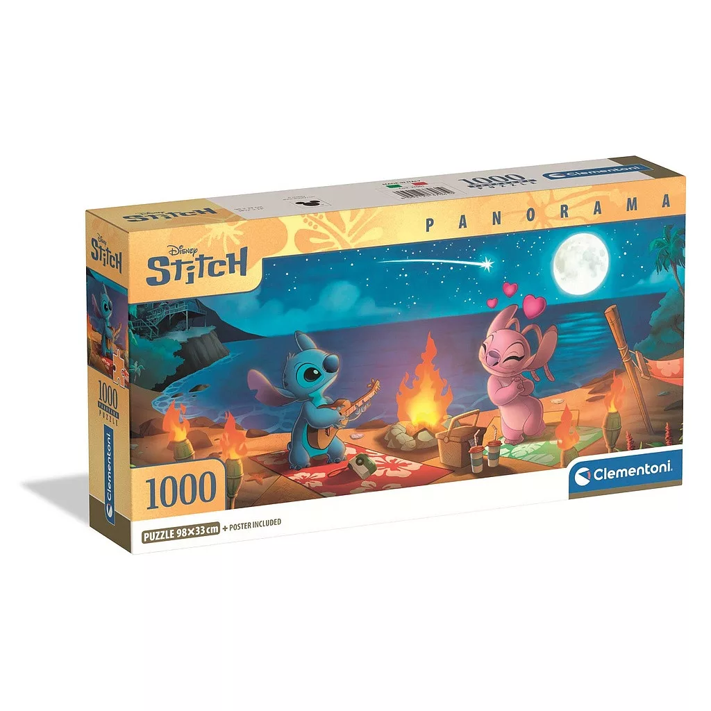 Puzzle 1000 dielikov LILO A STITCH oheň