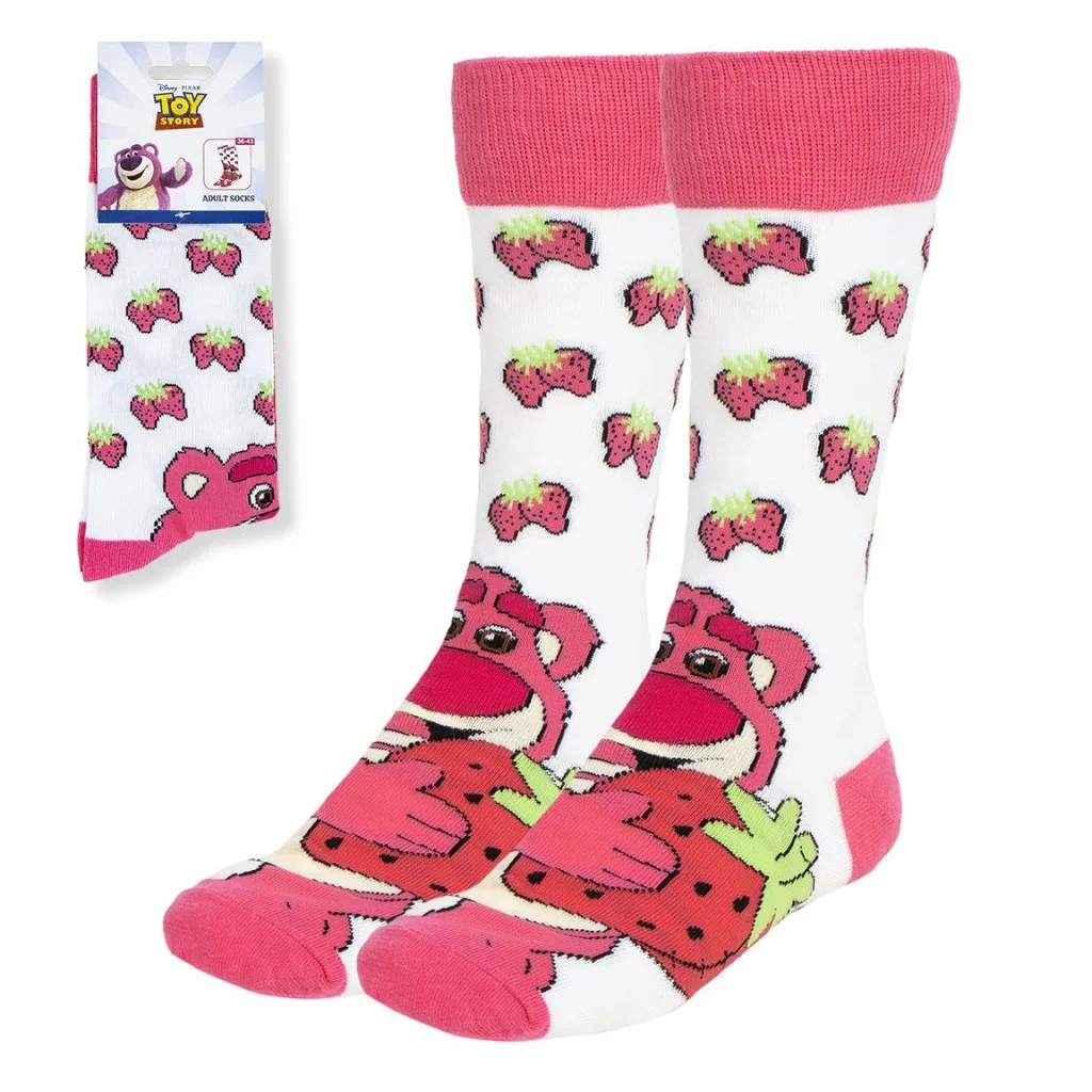 Vysoké ponožky LOTSO jahody - 36/43