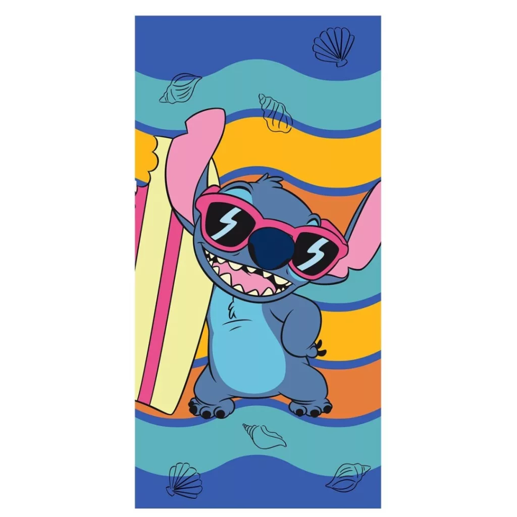 Osuška 70x140 LILO A STITCH okuliare (rýchloschnúca)
