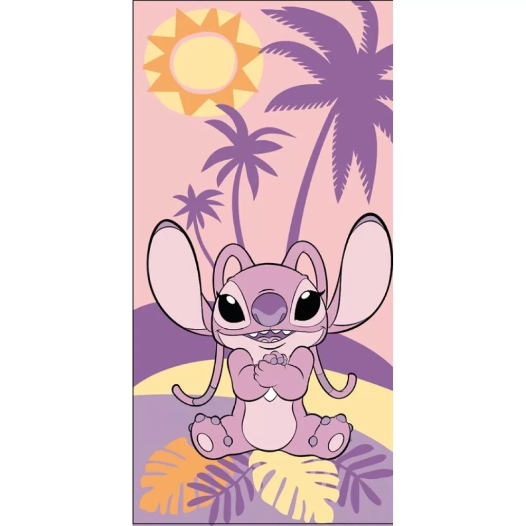 Osuška 70x140 LILO A STITCH paradise (rýchloschnúca)