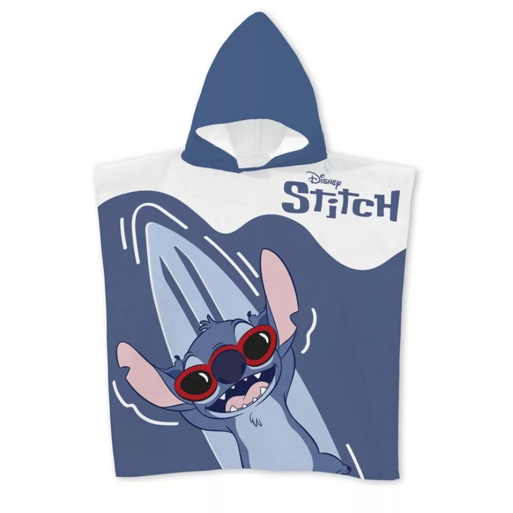 Pončo 55x110 LILO A STITCH relax (rýchloschnúce)