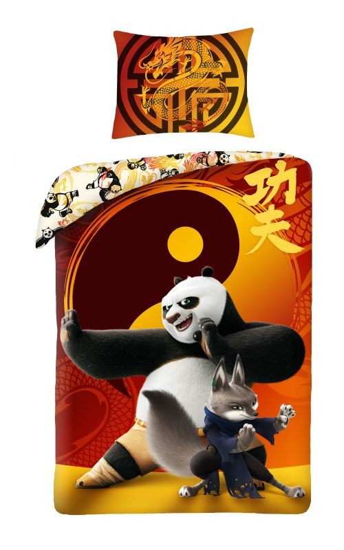 Obliečky 140x200 KUNG FU PANDA