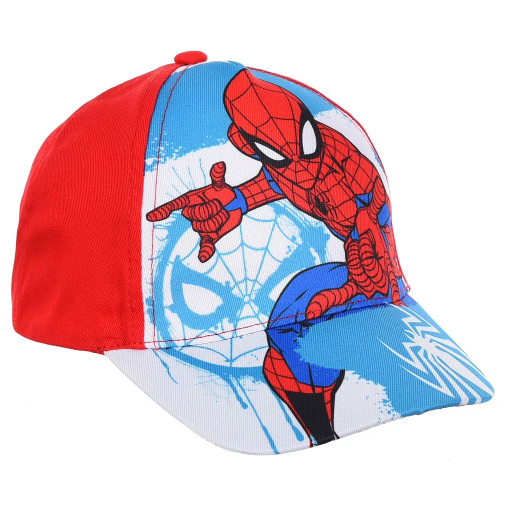 Šiltovka SPIDERMAN pavúk červená - č.52
