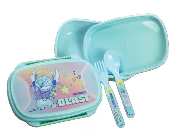 Desiatový box s príborom LILO A STITCH