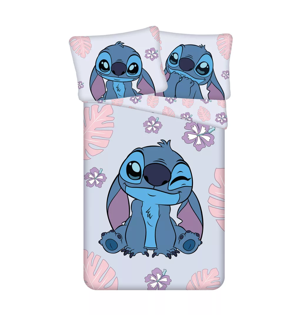 Obliečky 140x200 LILO A STITCH žmurknutie
