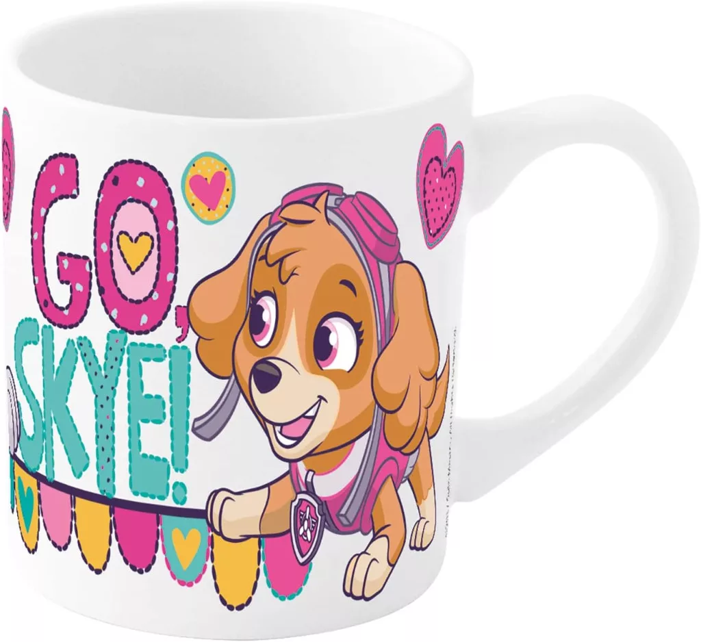 Porcelánový hrnček PAW PATROL Skye - 235ml
