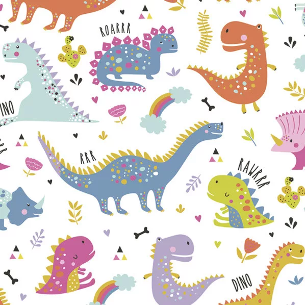Servítky (20ks) DINOSAURUS funny