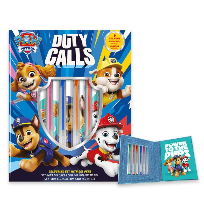 Zošit + gelové perá PAW PATROL