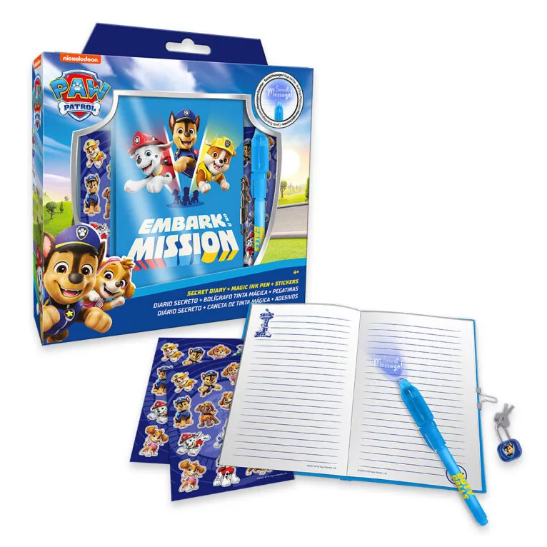 Denník + magické pero PAW PATROL
