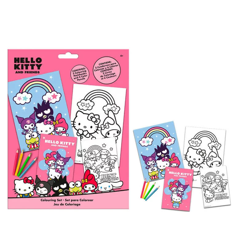 Set omaľovánok HELLO KITTY