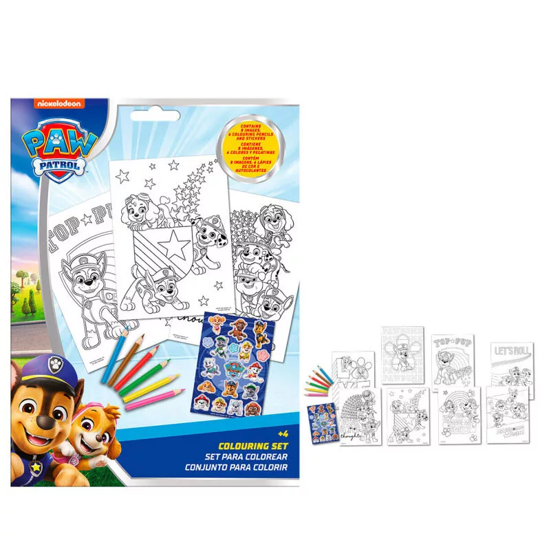 Set omaľovánok PAW PATROL