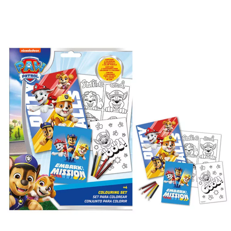 Set omaľovánok PAW PATROL