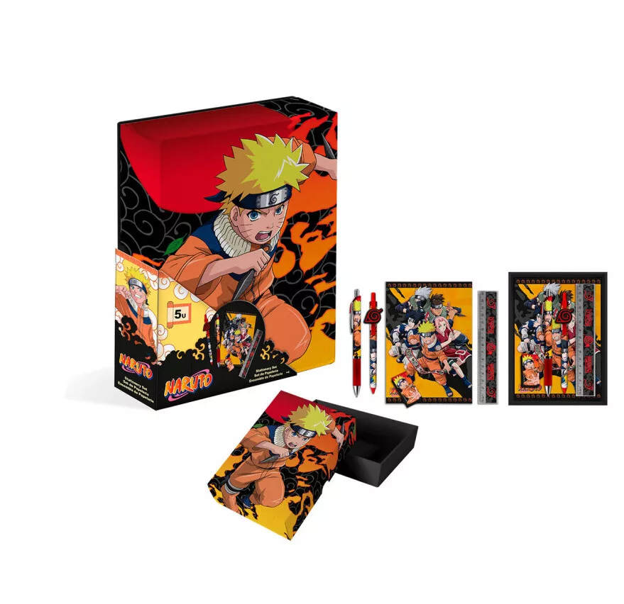 Set na písanie v krabičke NARUTO