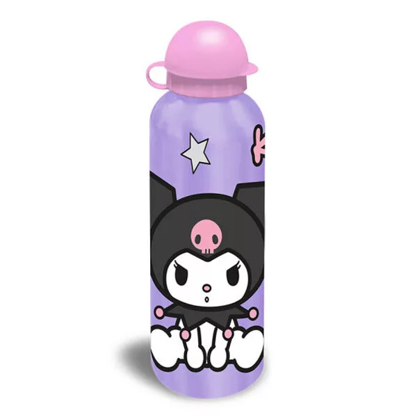 Hliníková fľaša KUROMI fialová (500ml)