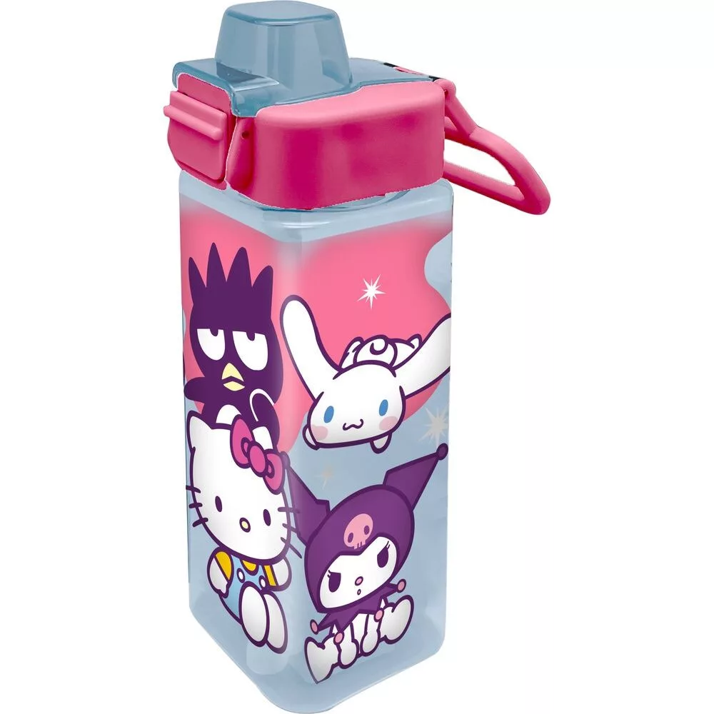 Hranatá fľaša HELLO KITTY (500ml)