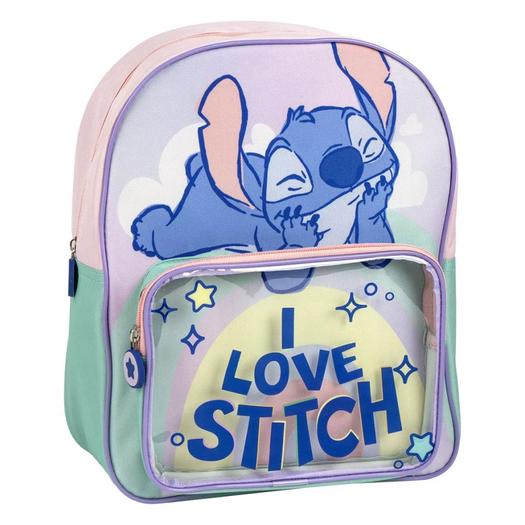 Ruksak LILO A STITCH ružový 30cm