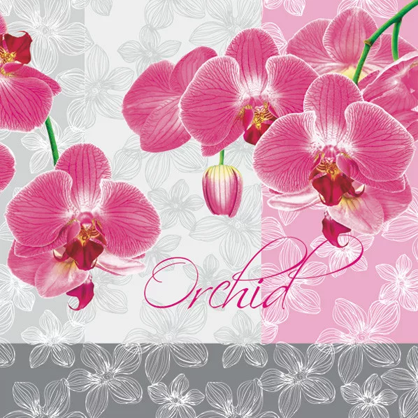 Servítky (20ks) ORCHIDEA
