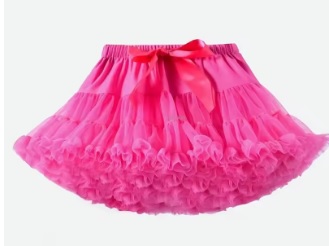 Detská tu tu Dolly sukňa KIDS (2-4r.) cyklamenová