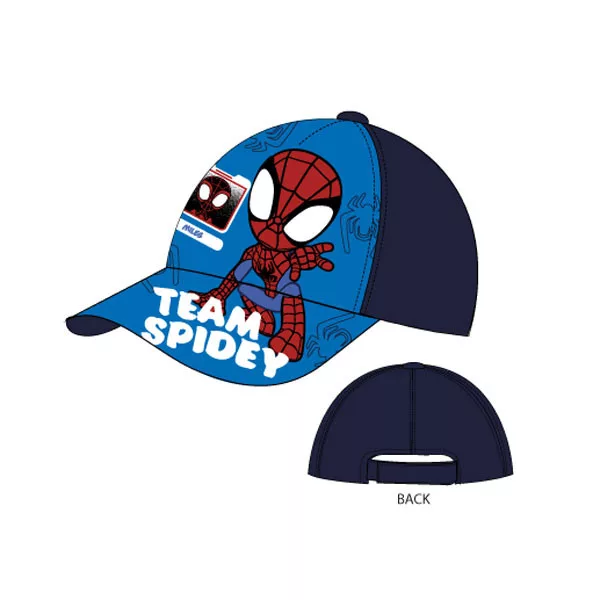 Šiltovka SPIDERMAN team modrá - č.52