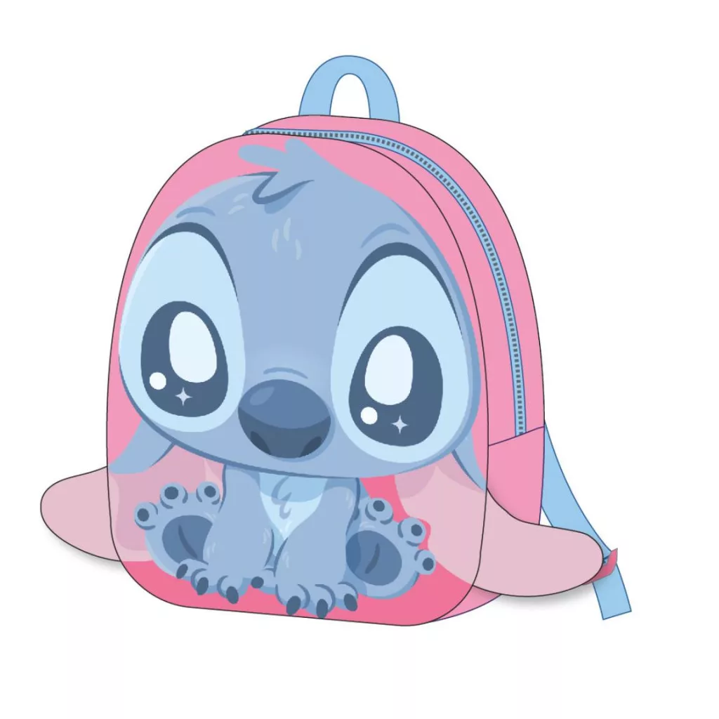 Plyšový ruksak LILO A STITCH ružový 22cm