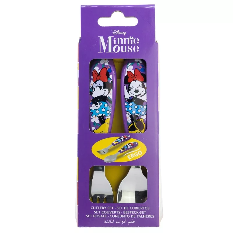 Príbor (2ks) MINNIE - ergonomické