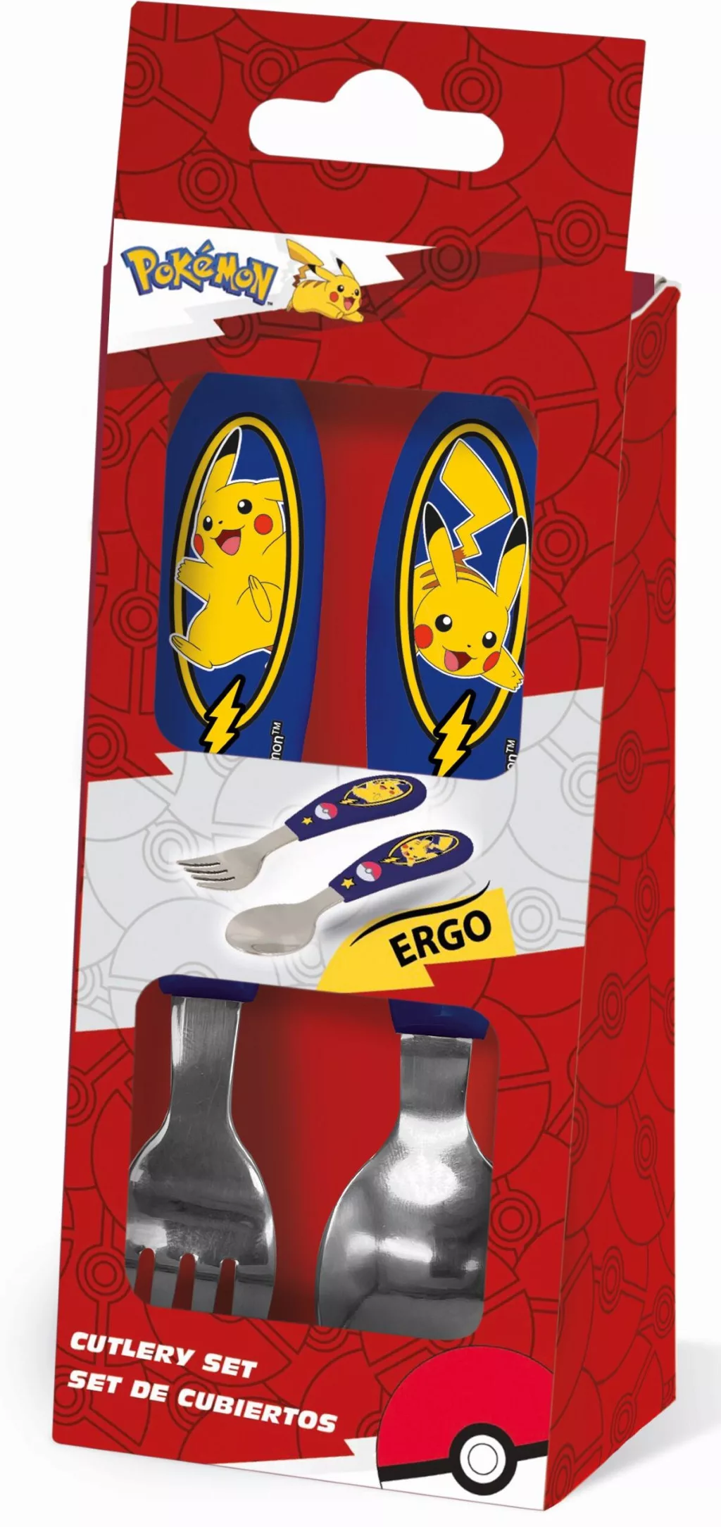 Príbor (2ks) POKÉMON - ergonomické