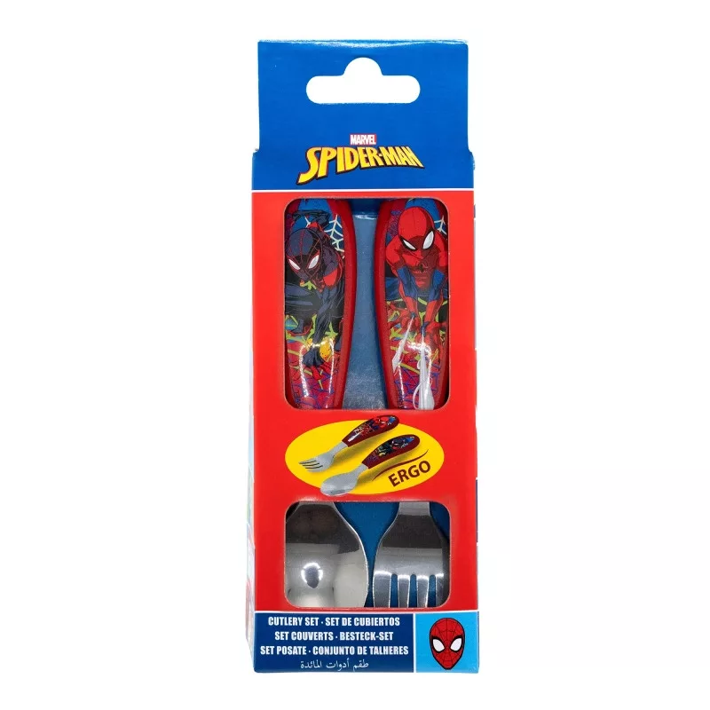 Príbor (2ks) SPIDERMAN - ergonomické
