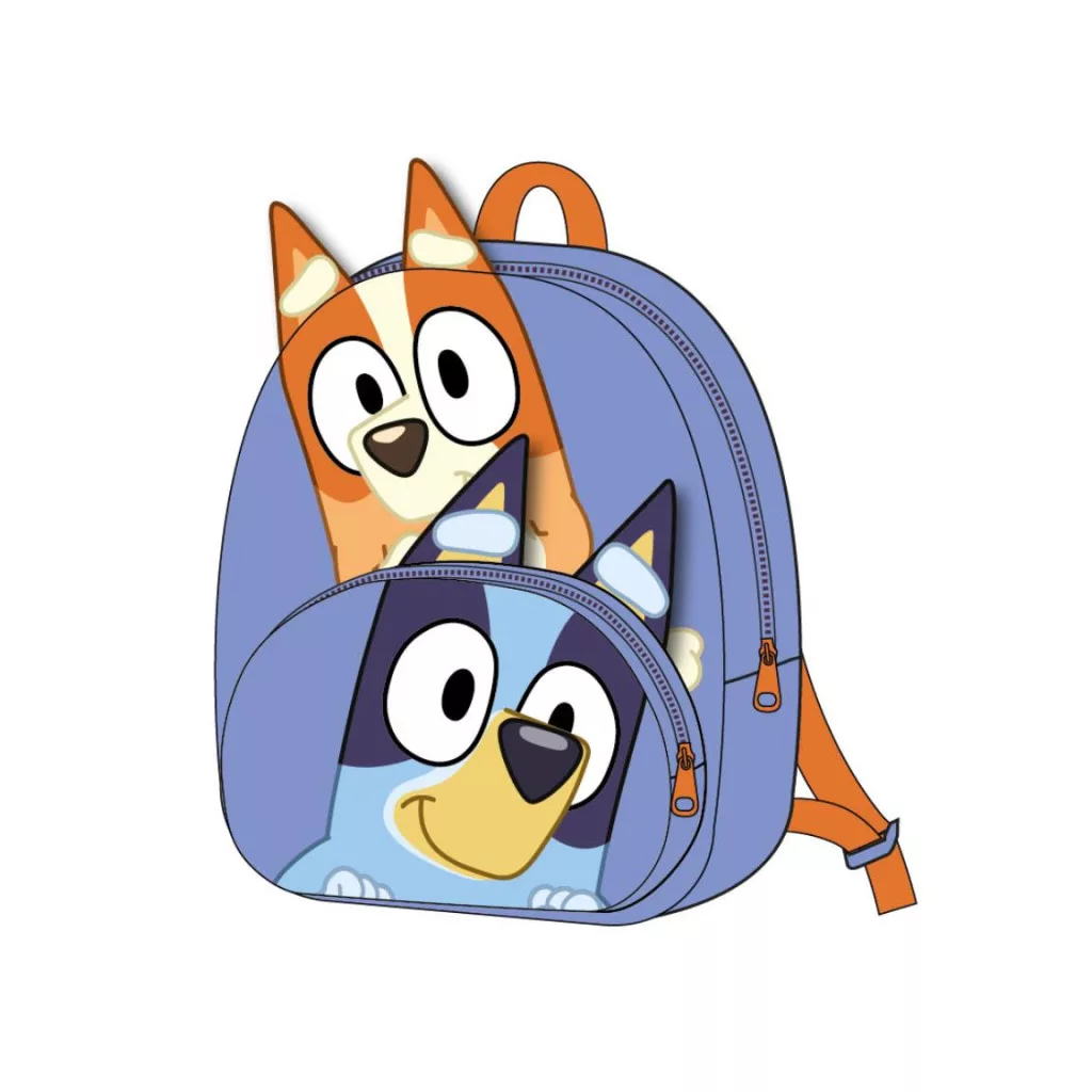 Plyšový ruksak BLUEY sestry 22cm