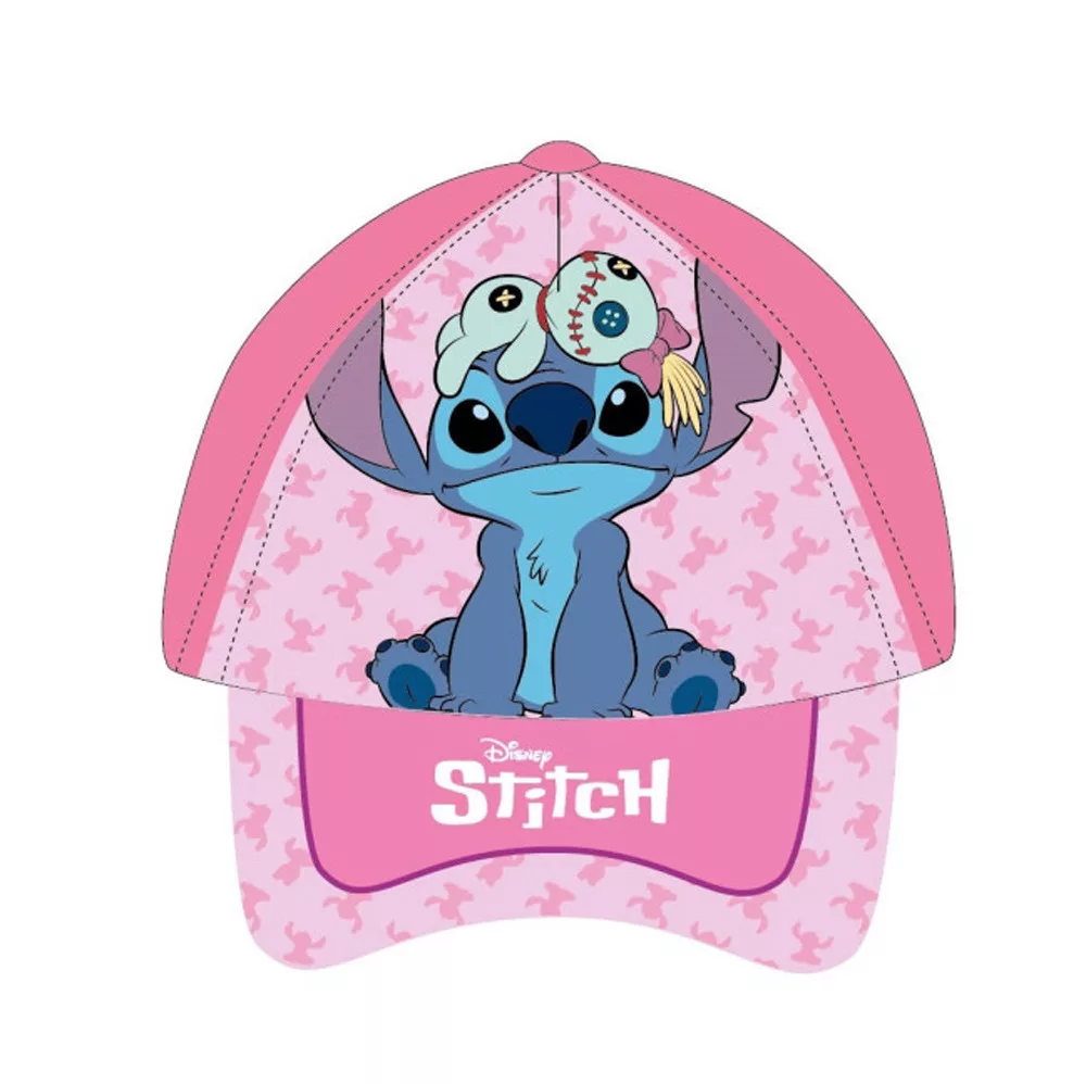 Šiltovka LILO A STITCH ružová - č.52