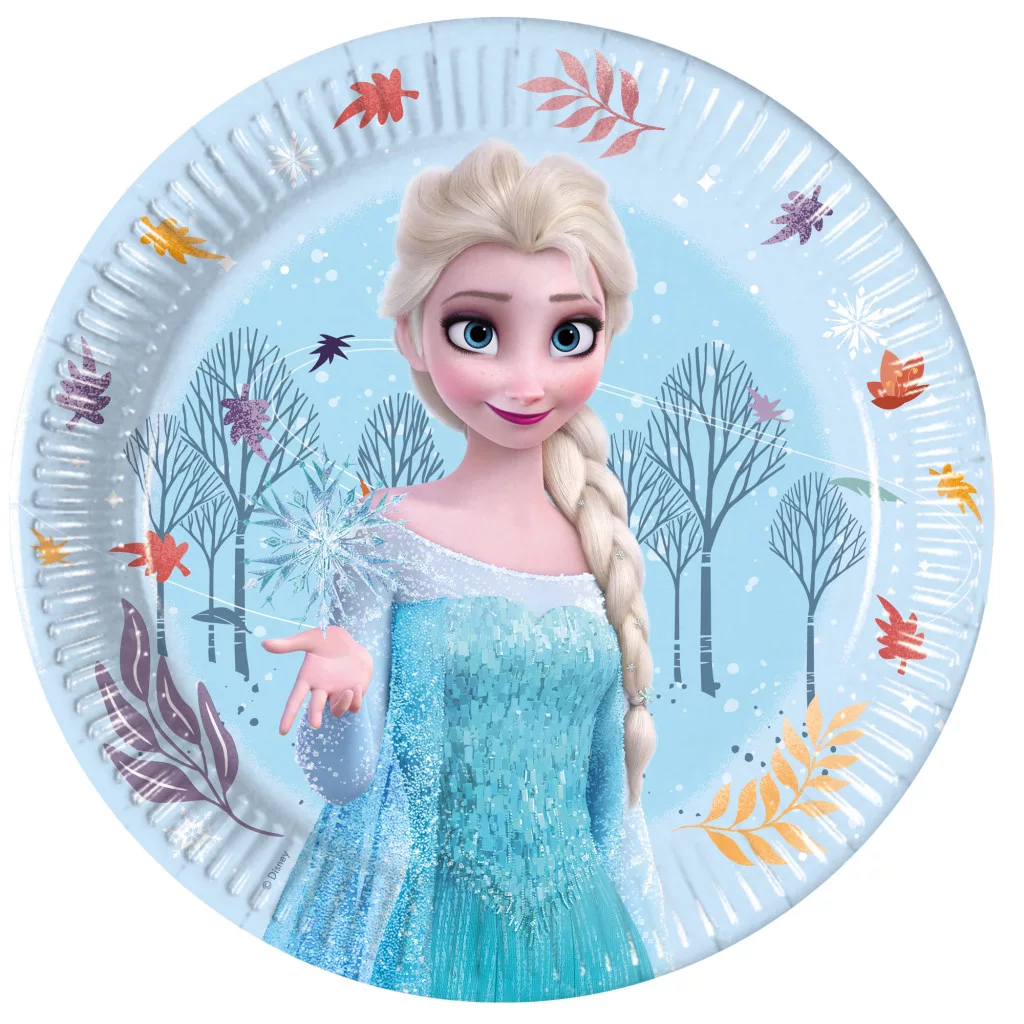 Papierový tanier 20cm FROZEN Elza