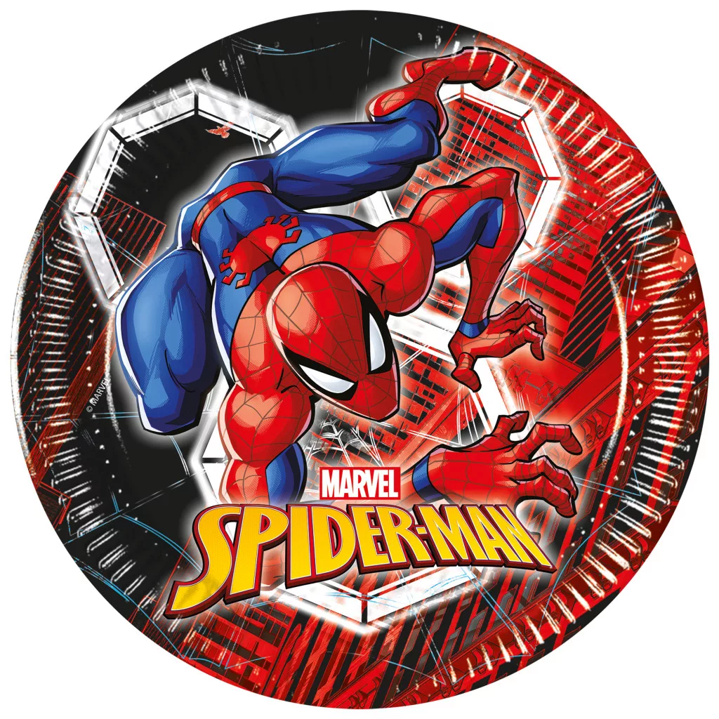 Papierový tanier 20cm SPIDERMAN hrdina