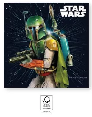 Servítky (20ks) STAR WARS galaxy