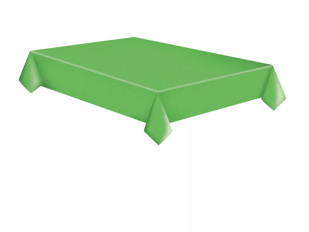 Obrus 120x180 BODKY na zelenom