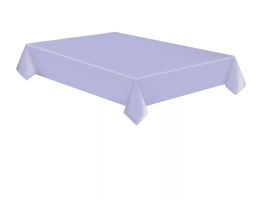 Obrus 120x180 BODKY na fialovom