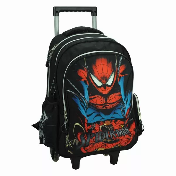 Školská taška na ťahanie SPIDERMAN tieň 46cm