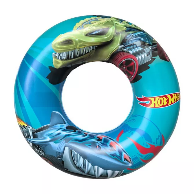 Nafukovacie koleso na plávanie 51cm HOT WHEELS