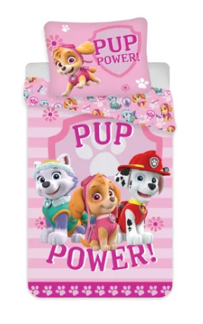 Obliečky do postieľky 100x135 PAW PATROL power